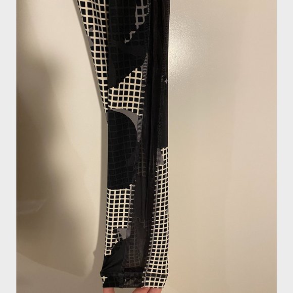 Adidas x Stella McCartney Black & White Tights L - Picture 4 of 6
